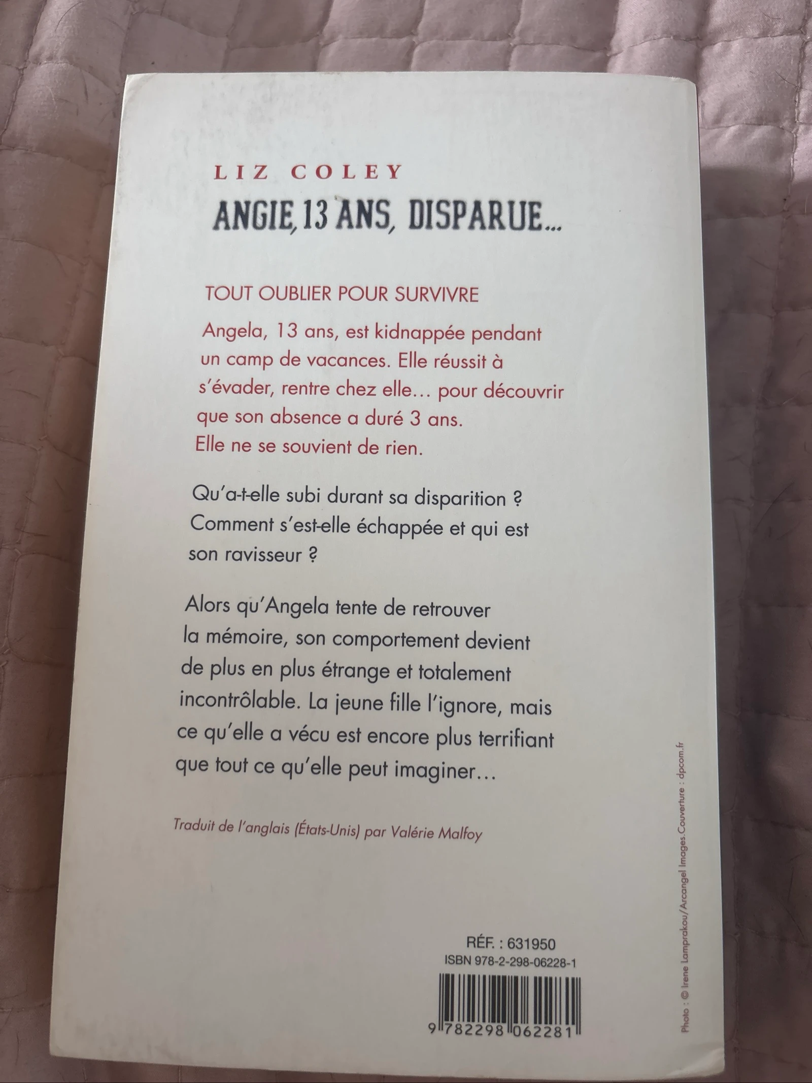 Angie, 13 años, desaparecida... libro – photo 2
